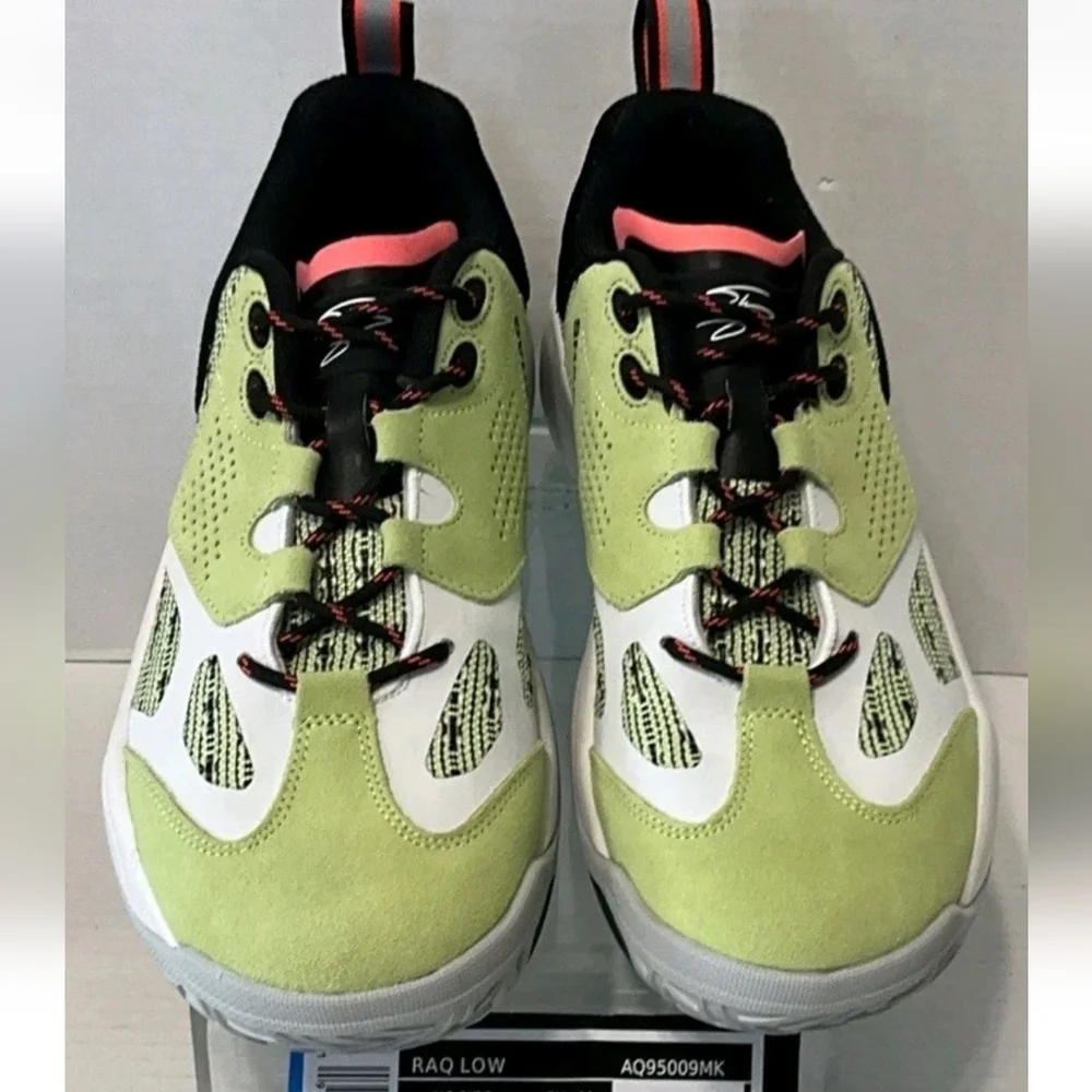 Shaq Raq Low Light Green Black Basketball Shoes AQ95009MK Men’s Size 11